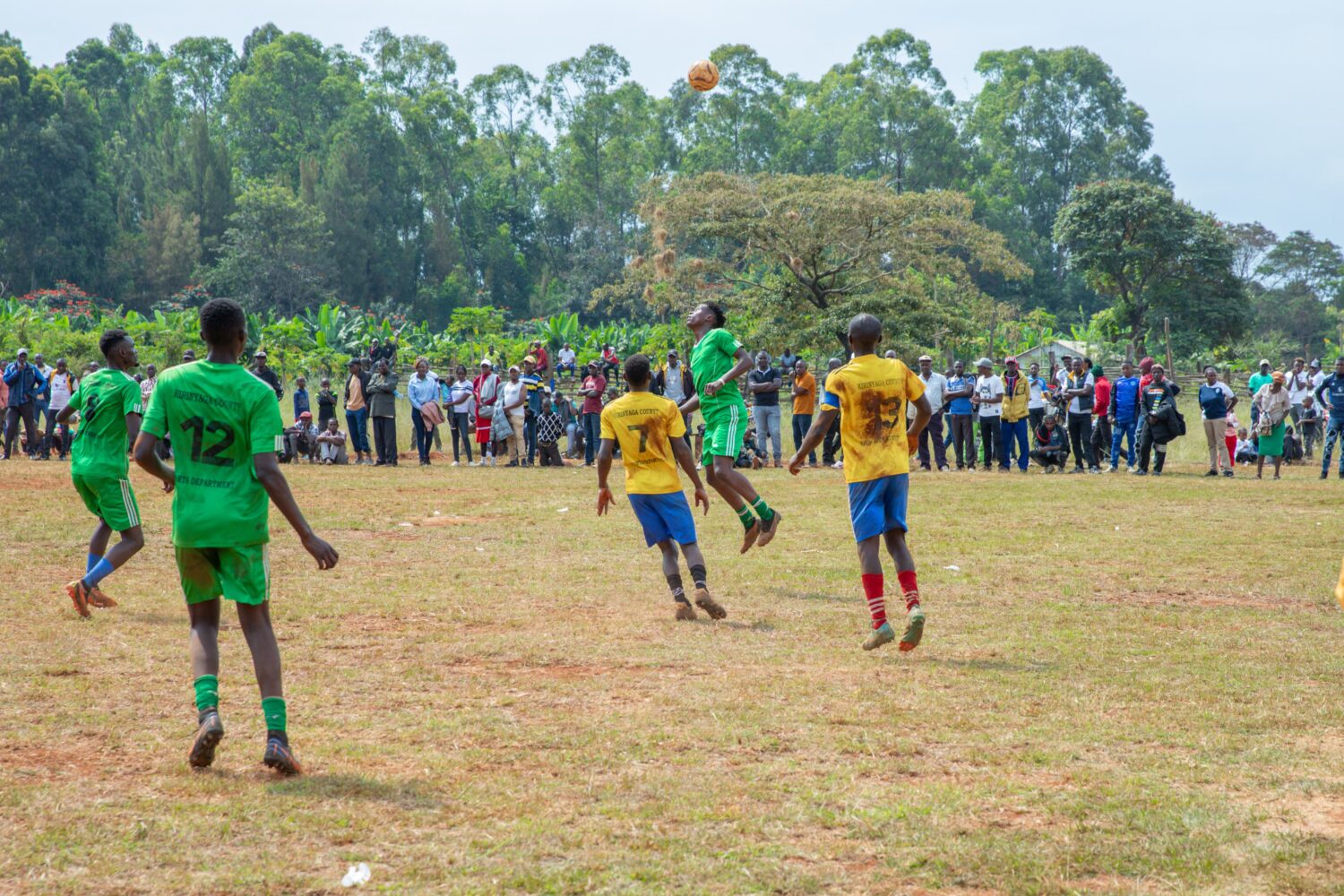 Minji Minji Cup: 16 teams fight off to get to quarter finals in Waiguru’s football tournament