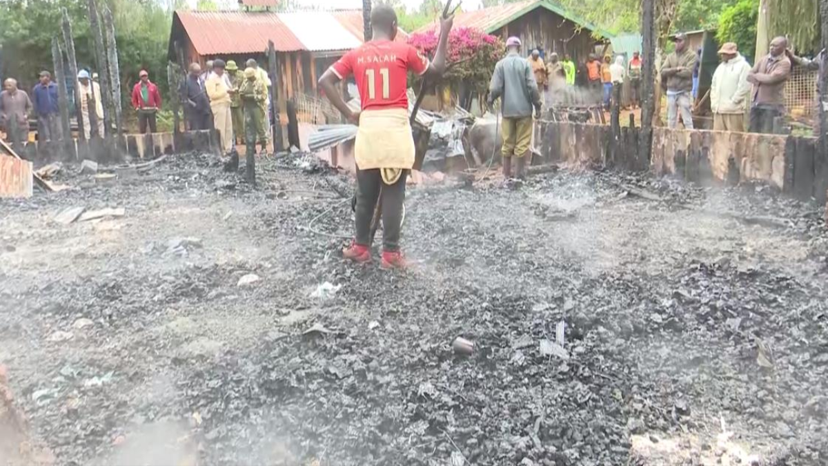 Two children aged 2 and 4 die during a fire tragedy in Laikipia