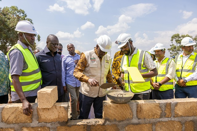 President Ruto launches construction of KSh750 million Awendo Affordable Housing project