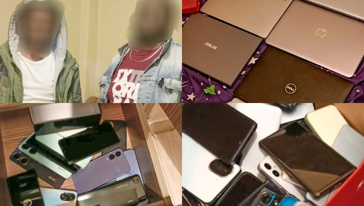 Police track stolen iPhone 15 to Mihang’o in Kayole, arrest 2 suspects