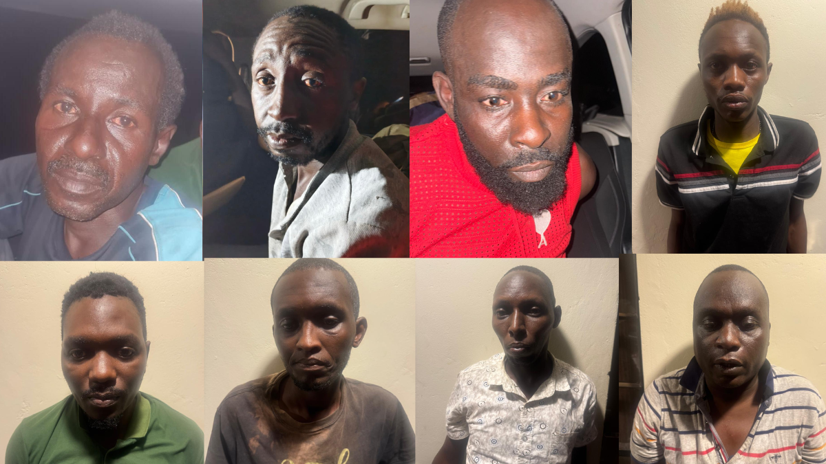 Eight dangerous robbery suspects arrested in a major DCI crackdown