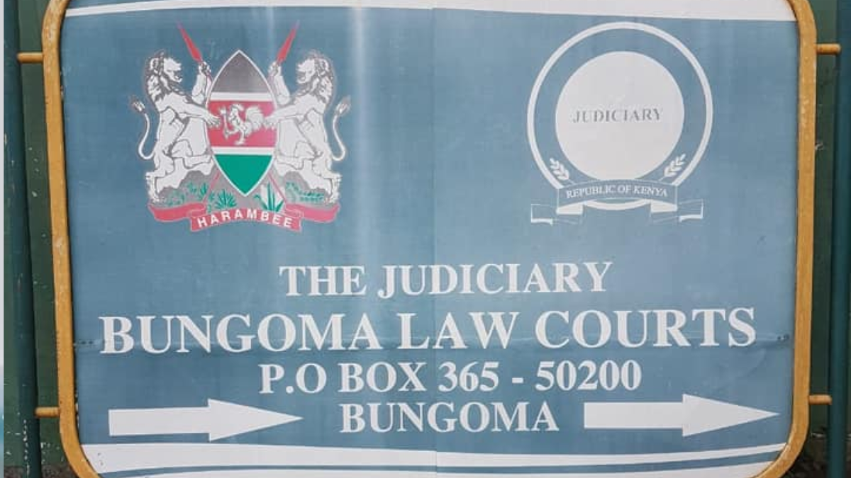 DCI officer accidentally shoots himself and 4 other people at Bungoma Law Court