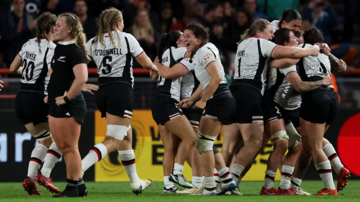 Canada’s women storm into rugby World Cup final with historic victory