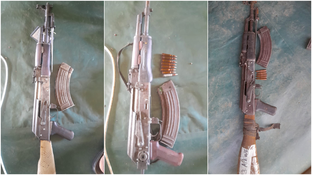 Five reformed bandits surrender 3 AK47 rifles, 13 bullets to authorities in volatile Kerio Valley