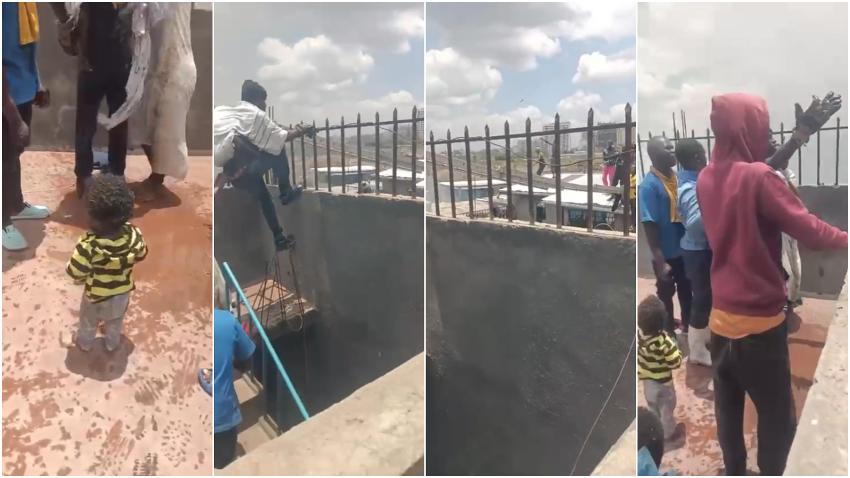 Seven—including three children—rescued as huge fire breaks out at a residential building in Eastleigh