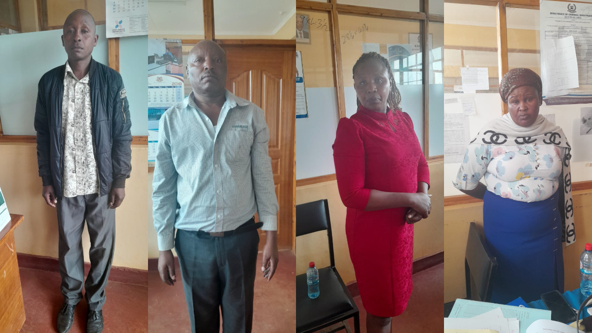 Four suspects who kidnapped woman, forced her to withdraw KSh585,000 from bank arrested