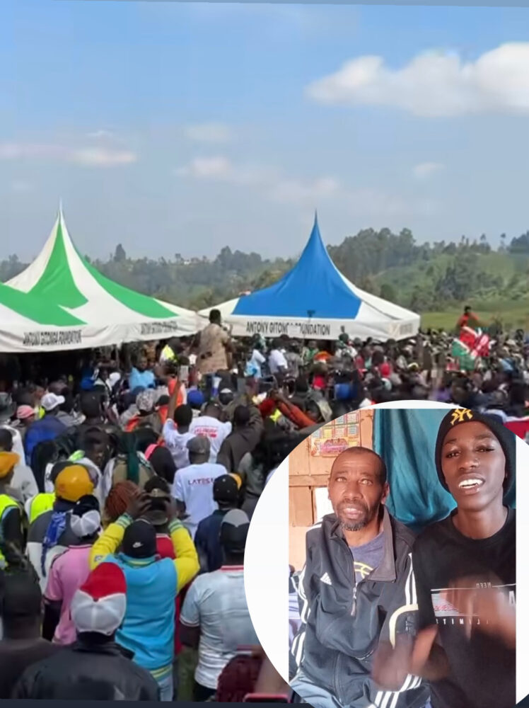Kenyans unite for ‘Kaluma Day’ to support viral Othaya boy and his ailing father
