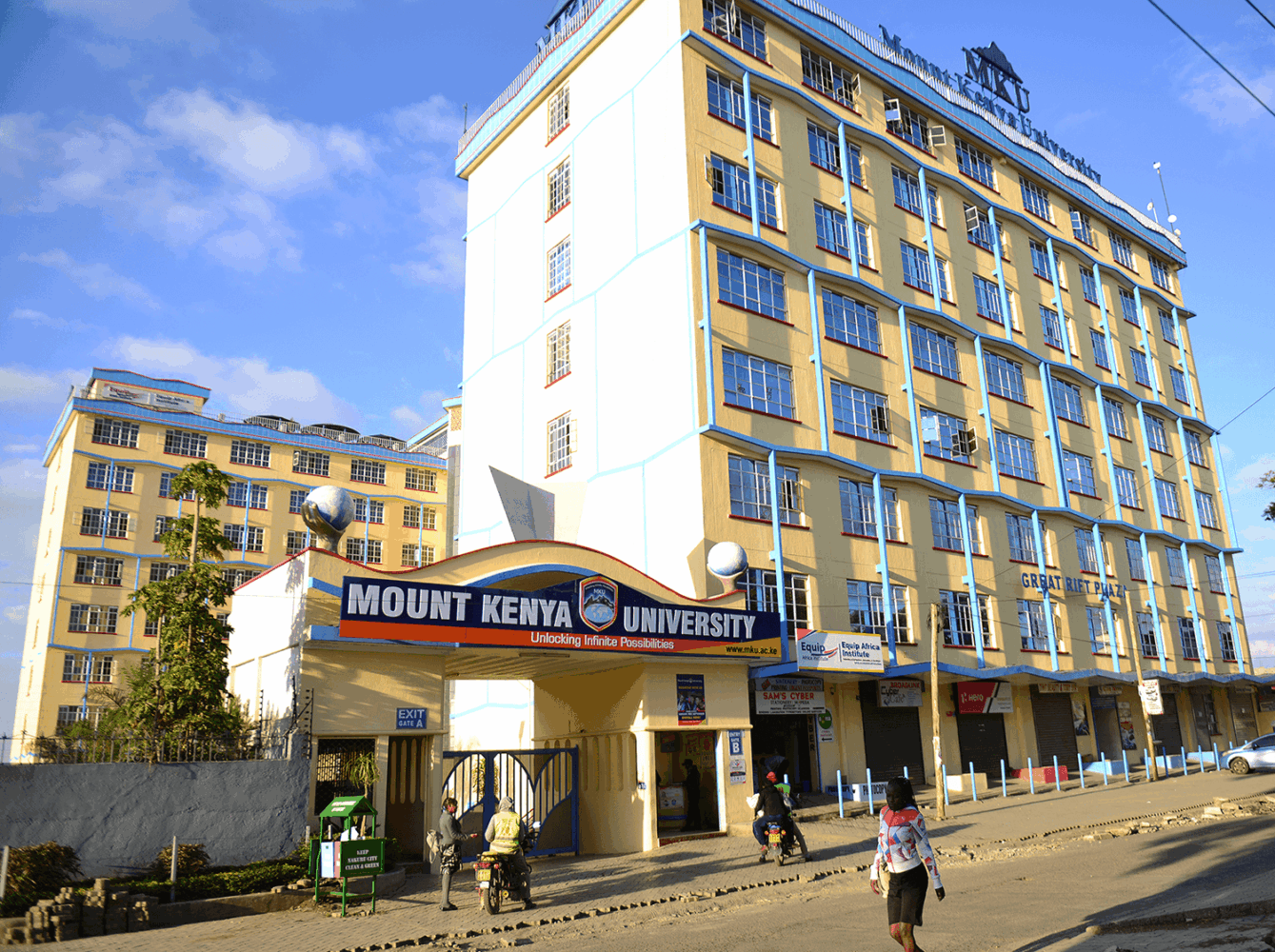 MKU student wins KSh100,000 for providing the best name to a new auditorium at MKU Nakuru Campus