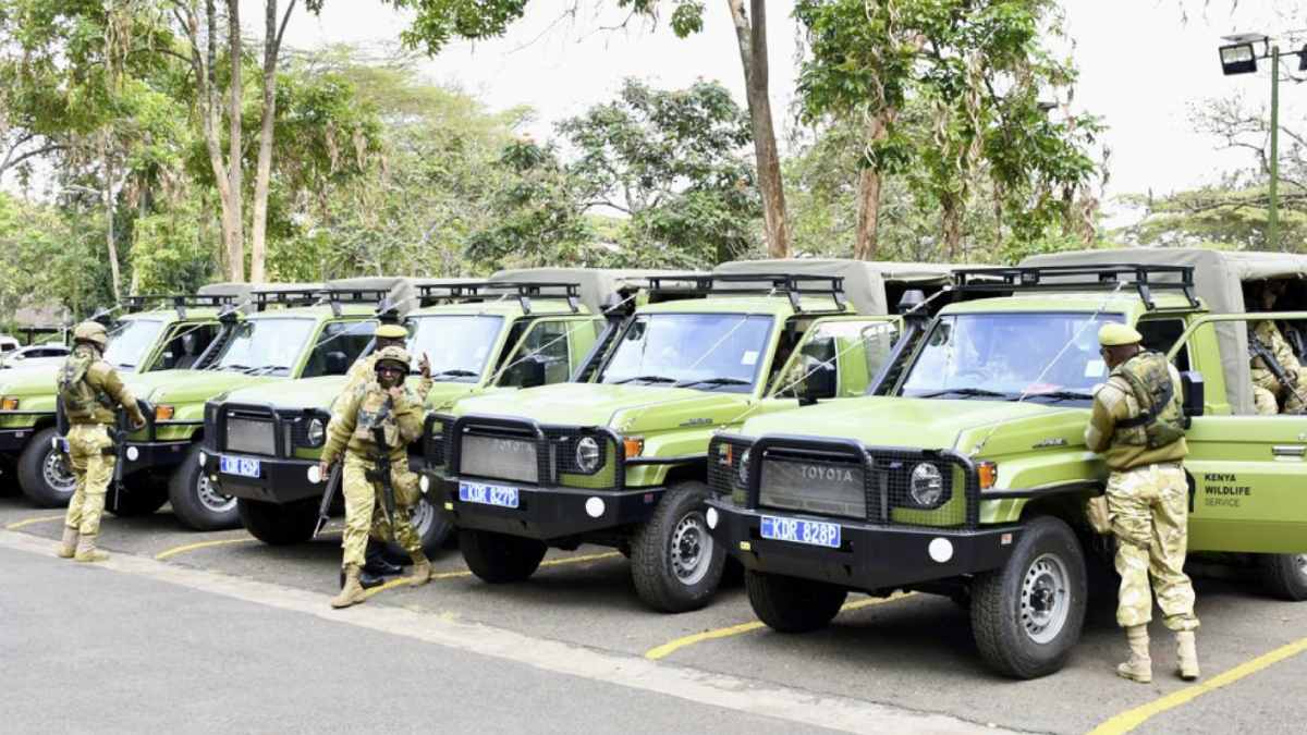 KWS receives 5 new, custom-made Toyota Land Cruisers to safeguard Tsavo’s wildlife