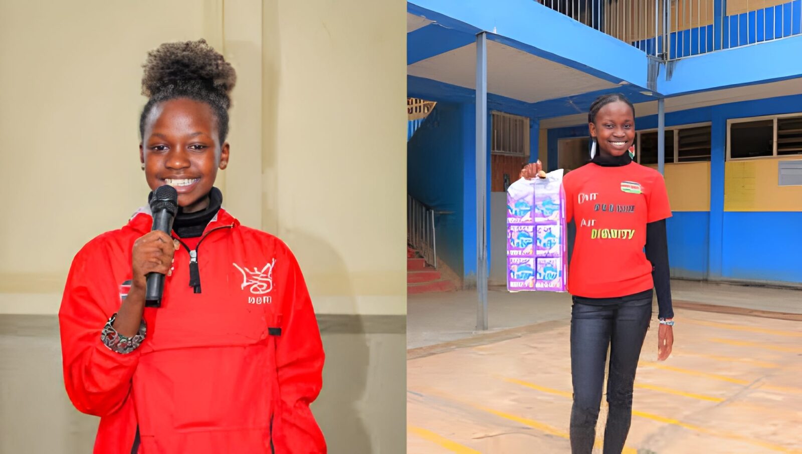“I am, I will, I must” – 14-year-old poet Hope Wambui Ochieng’ inspires a nation with her fight against period poverty