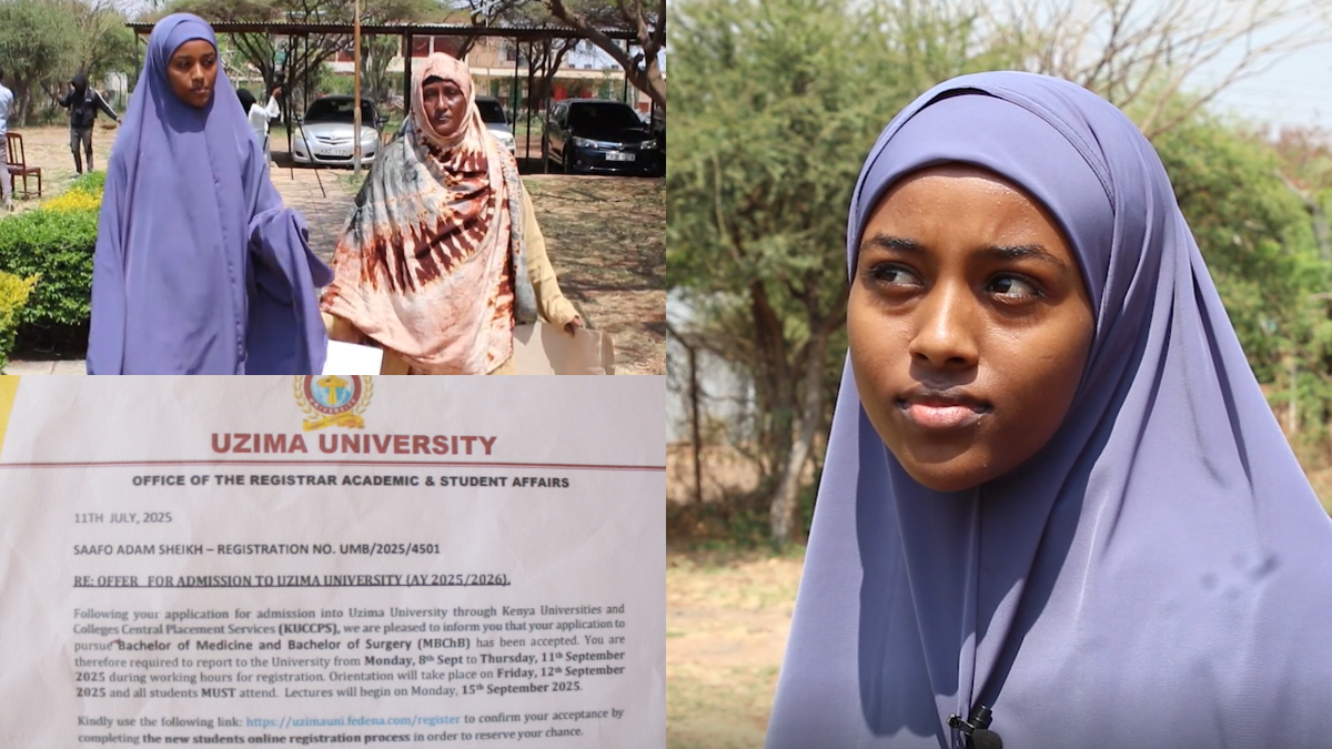 She scored A- in 2024 KCSE, but her dream of becoming a doctor is in jeaopardy