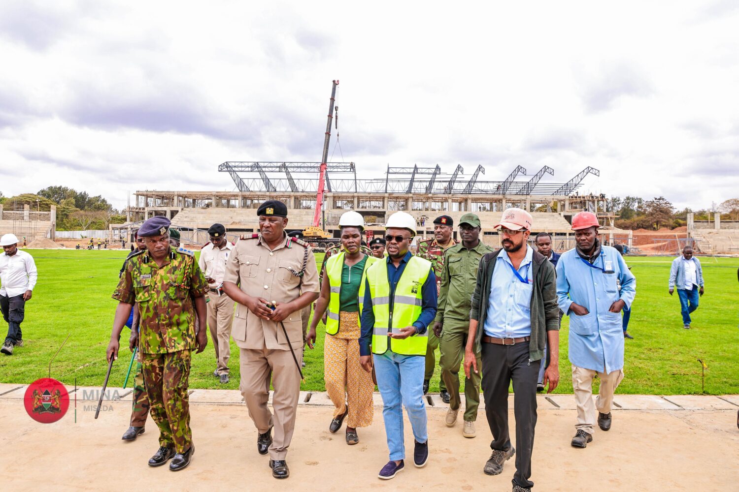PS Omollo inspects Ithookwe Stadium ahead of Mashujaa Day celebrations
