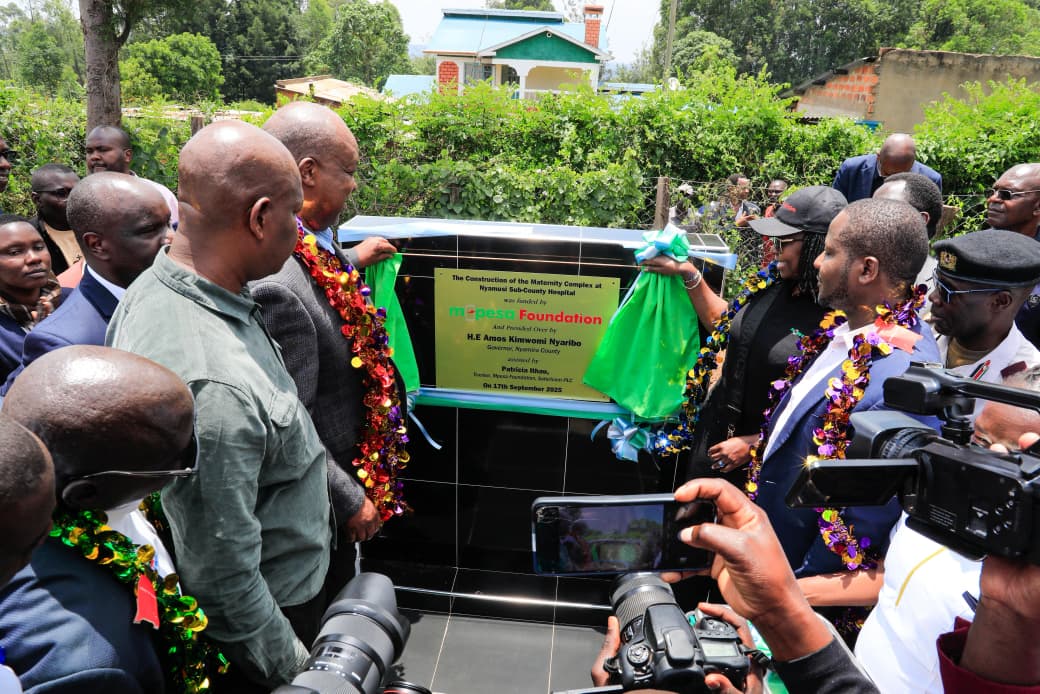 Governor Nyaribo commissions construction of Mother and Child Unit at Nyamusi