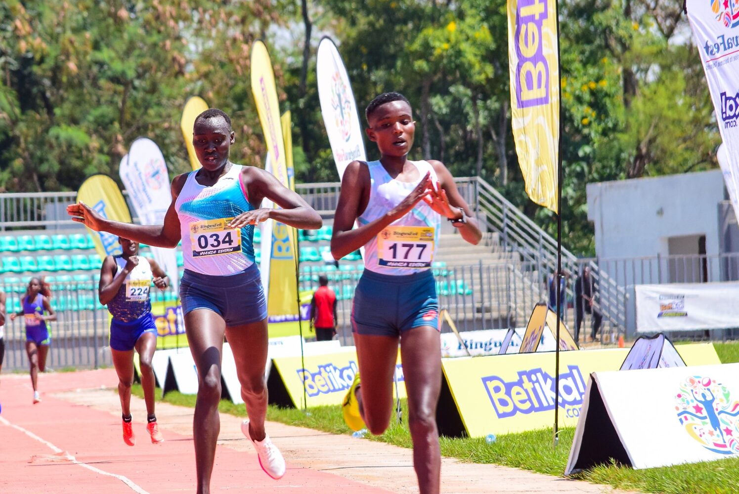 Miriam Chebet bags KSh550,000 after clinching double victory at BingwaFest in Siaya