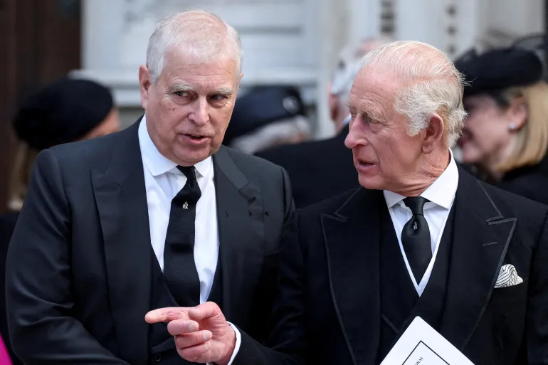 King Charles III strips his brother Prince Andrew of all titles over Epstein scandal