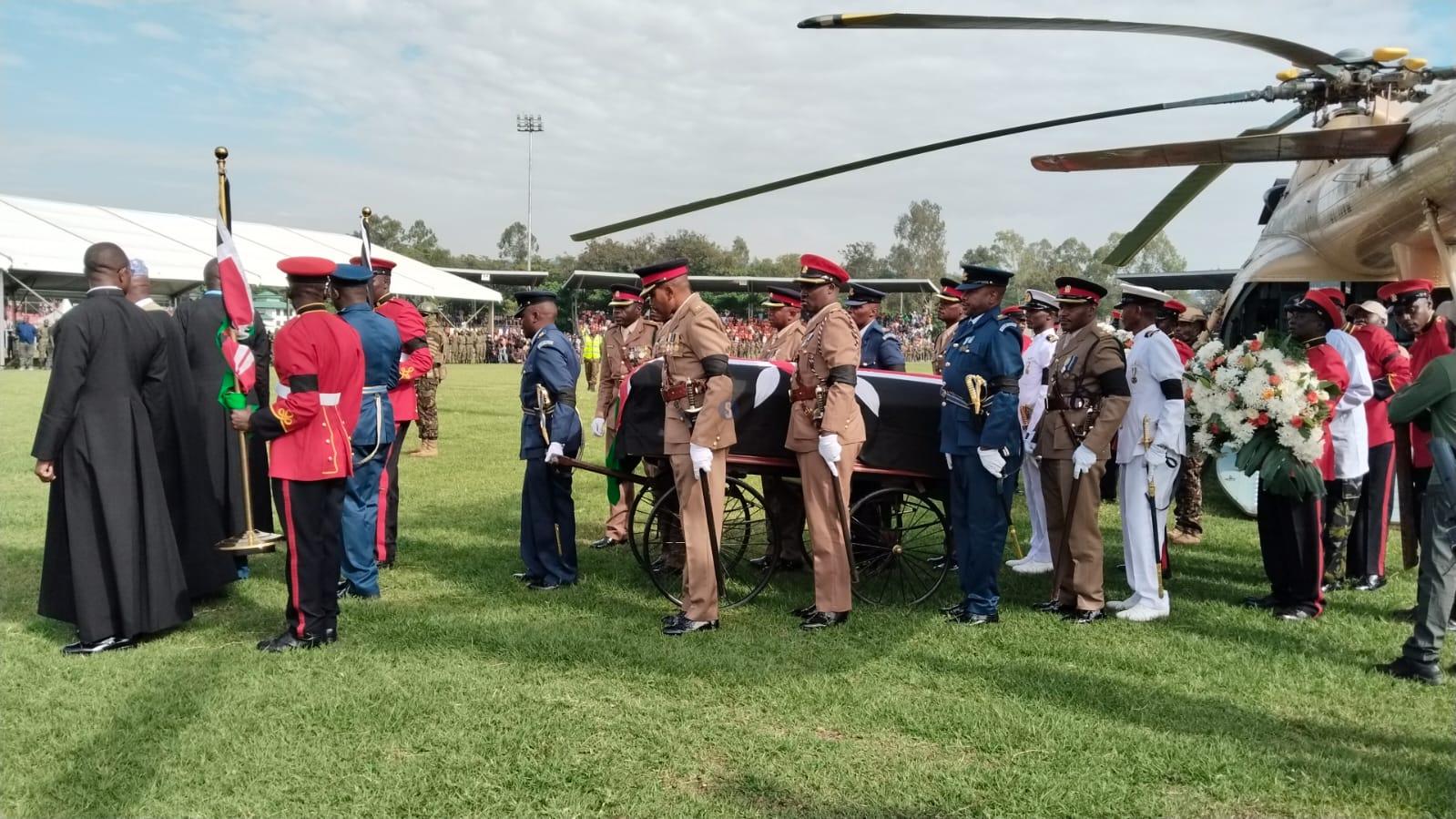 Raila military honours: The Kenya Air Force Spartan that flew him to Kisumu