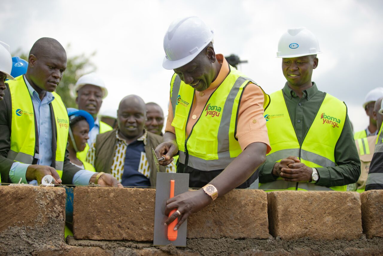President Ruto lays foundation stone of affordable housing project at Konza city