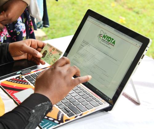 Physical validation currently ongoing in 290 consistencies for over 800,000 youth eyeing 50,000 NYOTA grant