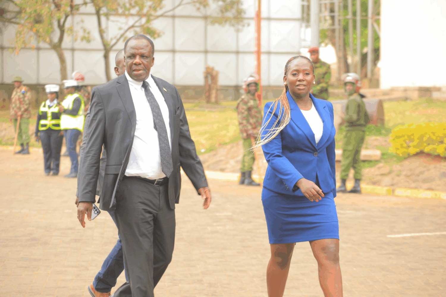 Ruth Mueni Mukhwana: The lady pictured with CS Oparanya during Raila’s state funeral