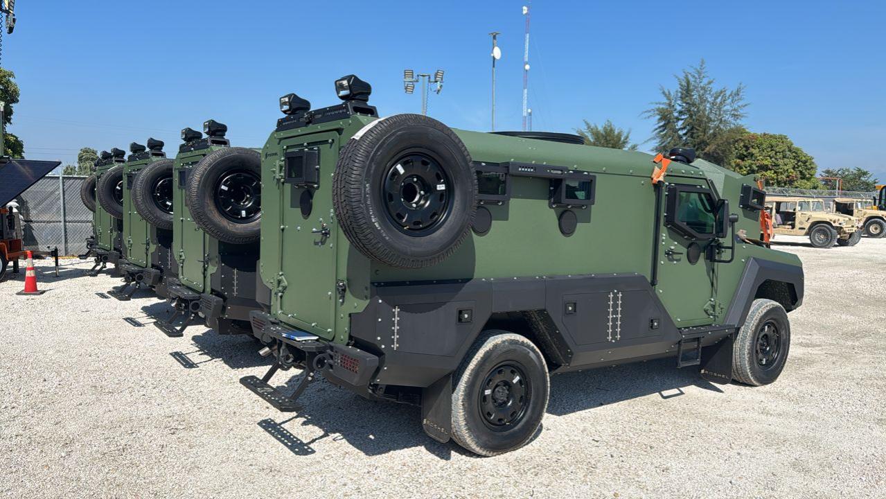 New armoured vehicles arrive in Haiti after President Ruto’s criticism of “second-hand” equipment