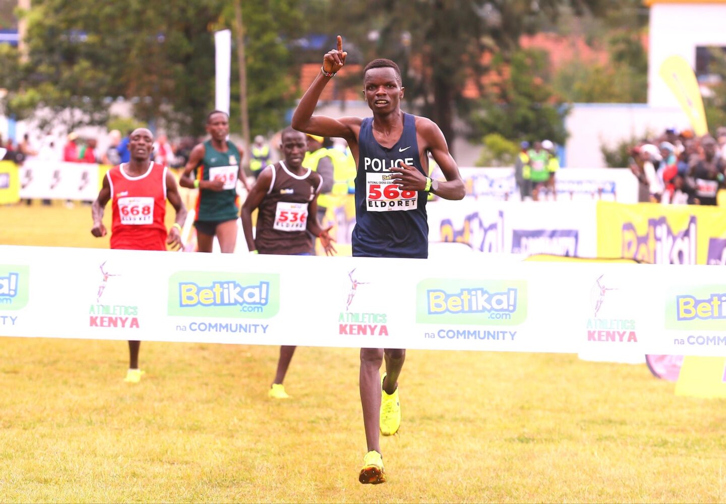Daniel Ebenyo defends Cross Country crown as new stars emerge in Eldoret
