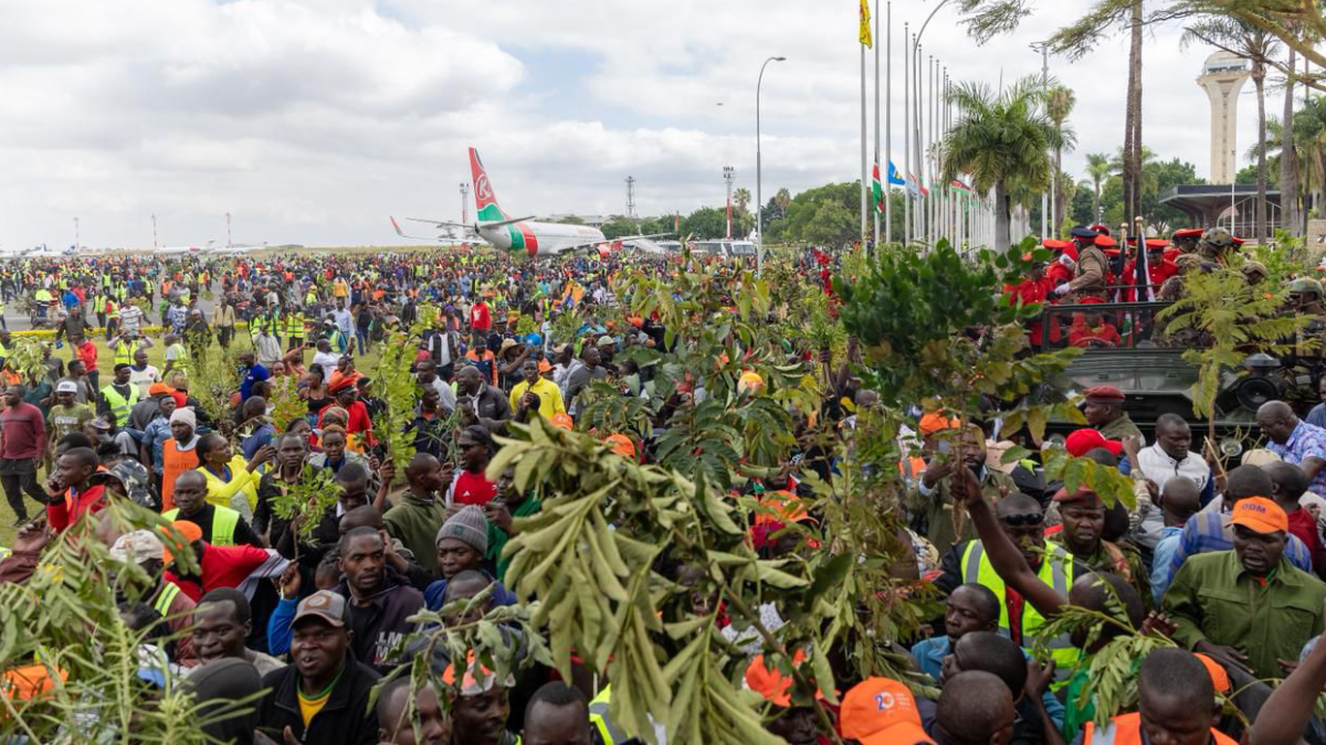 Operations at JKIA suspended, airspace closed after Raila’s body arrival