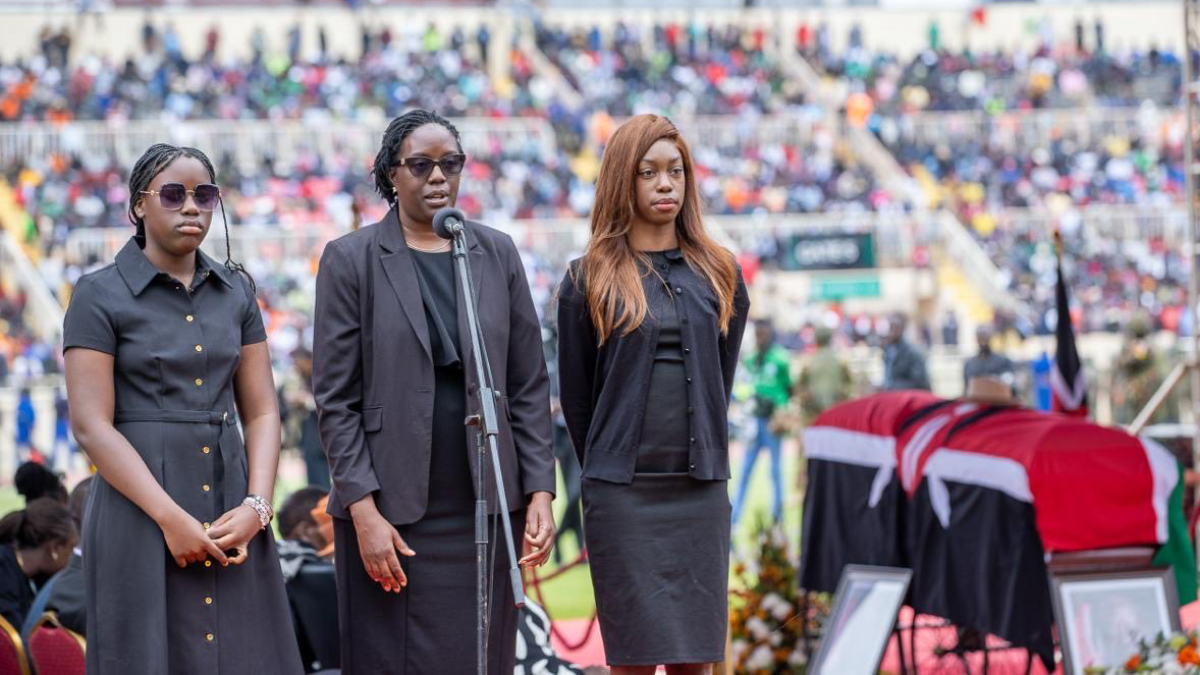 Rosemary Odinga’s emotional address to mourners, ‘Baba Yetu Sisi Wote’