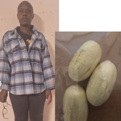 Woman arrested at JKIA with ingested cocaine pellets