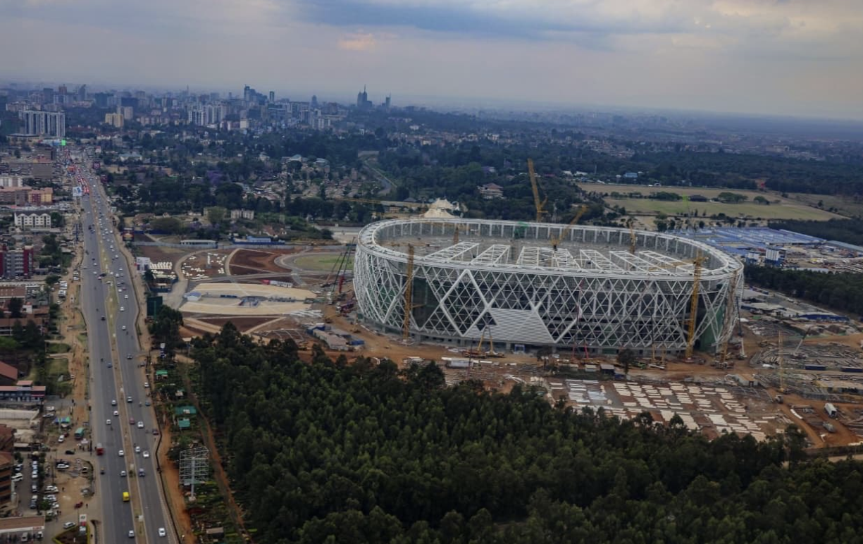 President Ruto gives update on Talanta Stadium construction