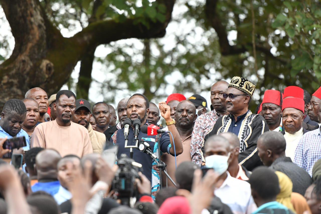 Photos: Governor Natembeya installed as Wanga elder