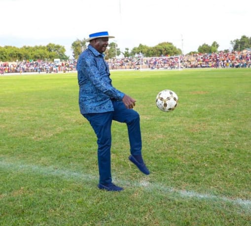Raila Amolo Odinga – The Statesman’s love for the beautiful game of soccer