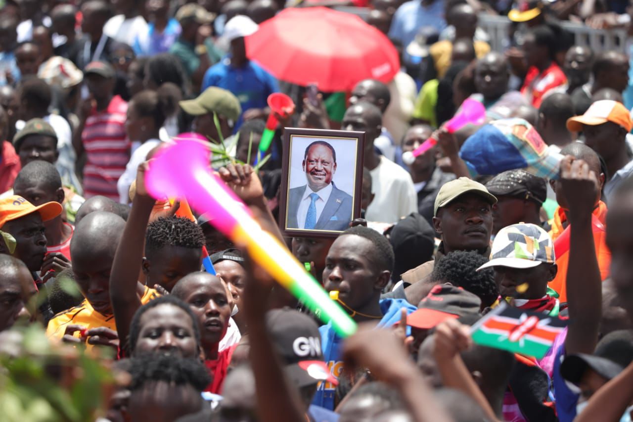 Raila Odinga’s body arrives at Opoda Farm ahead of Sunday burial