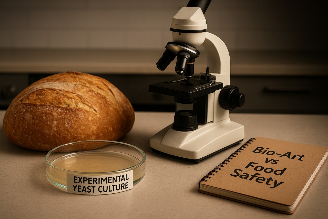 Baking bread using vaginal yeast: genius or gross?