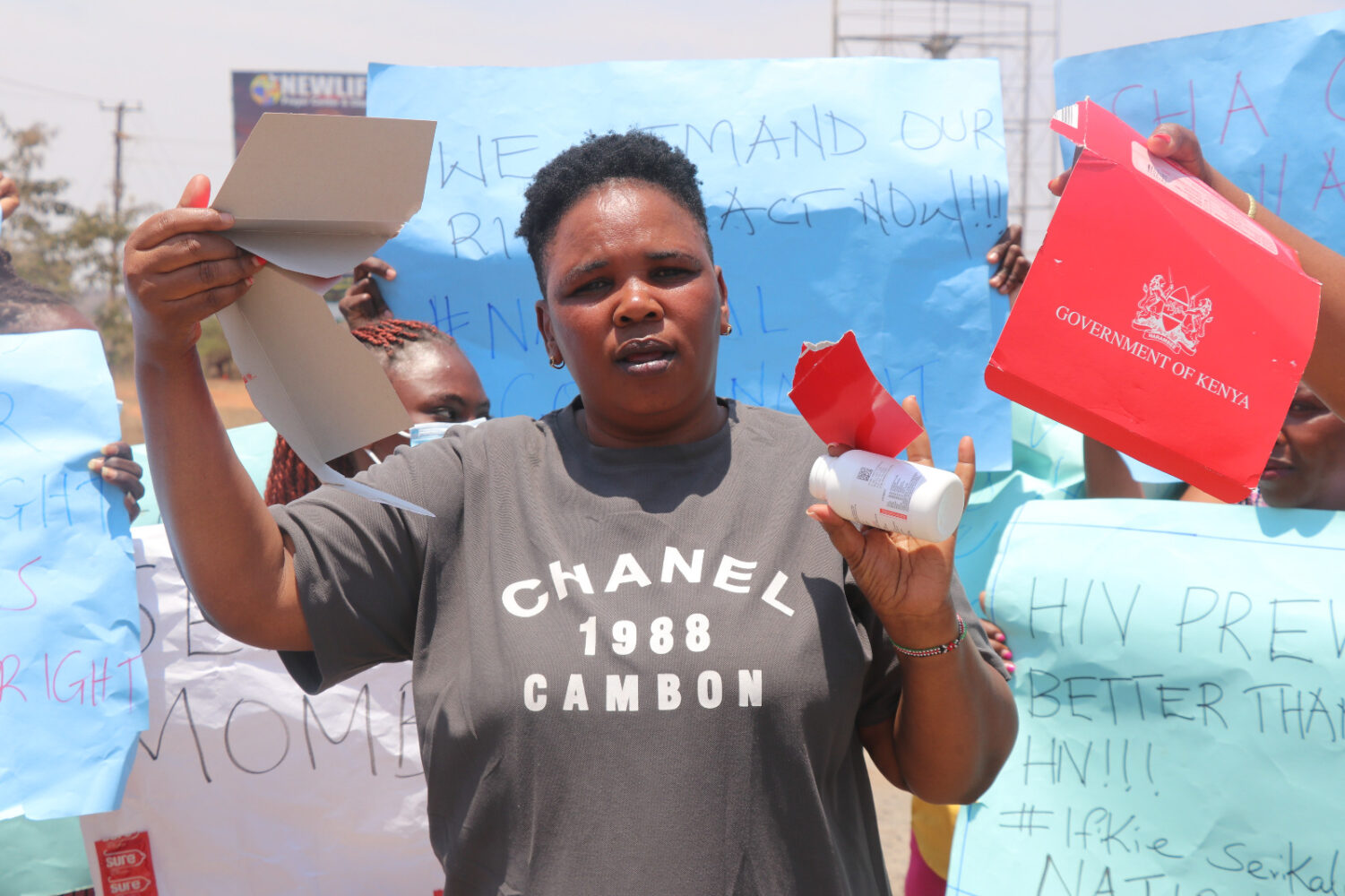 Sex workers protest in Makueni, demand Government action on HIV & STIs prevention