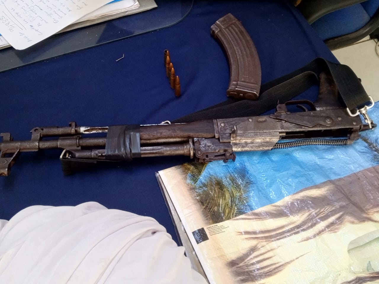 How Kisumu Central police foiled a robbery and recovered an AK-47