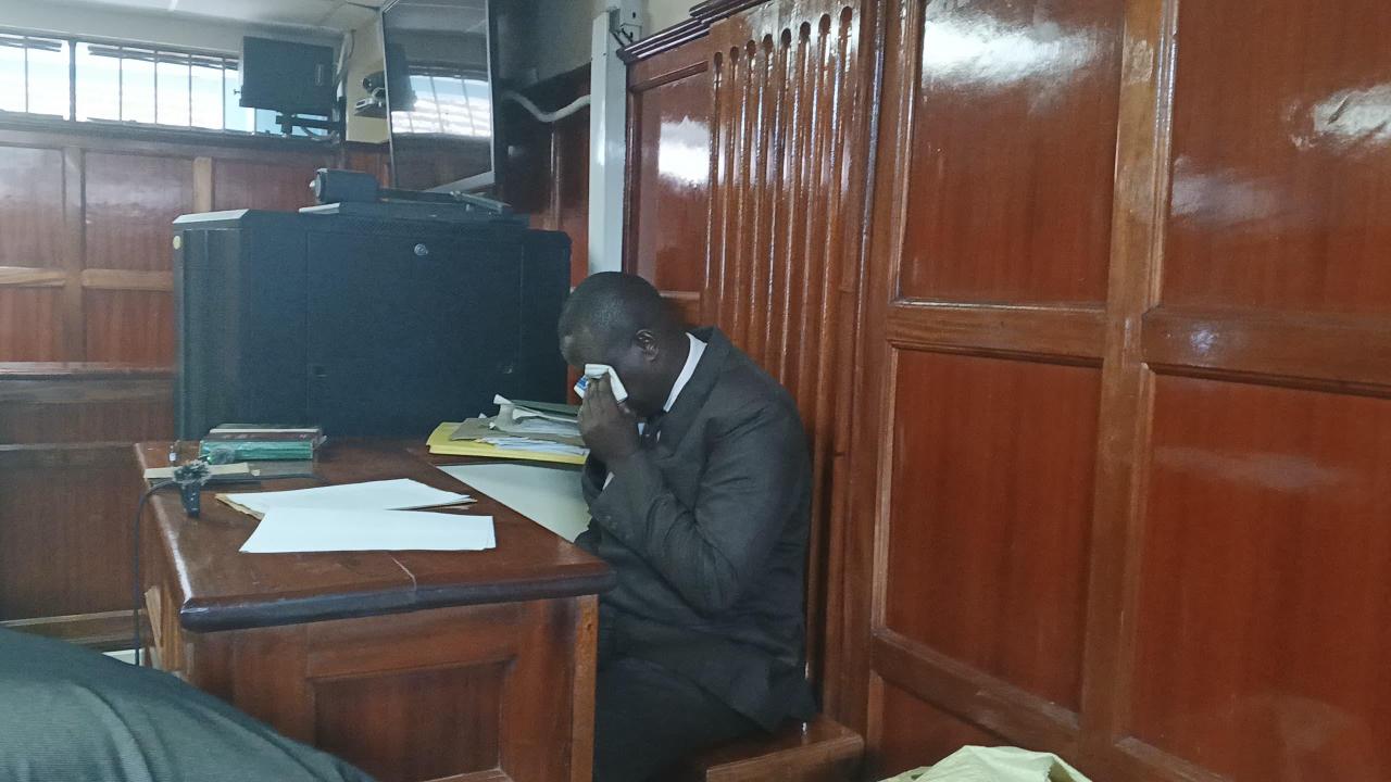 Former Kayole Police Station OCS breaks down in court as he reveals 13 officers killed by gangsters