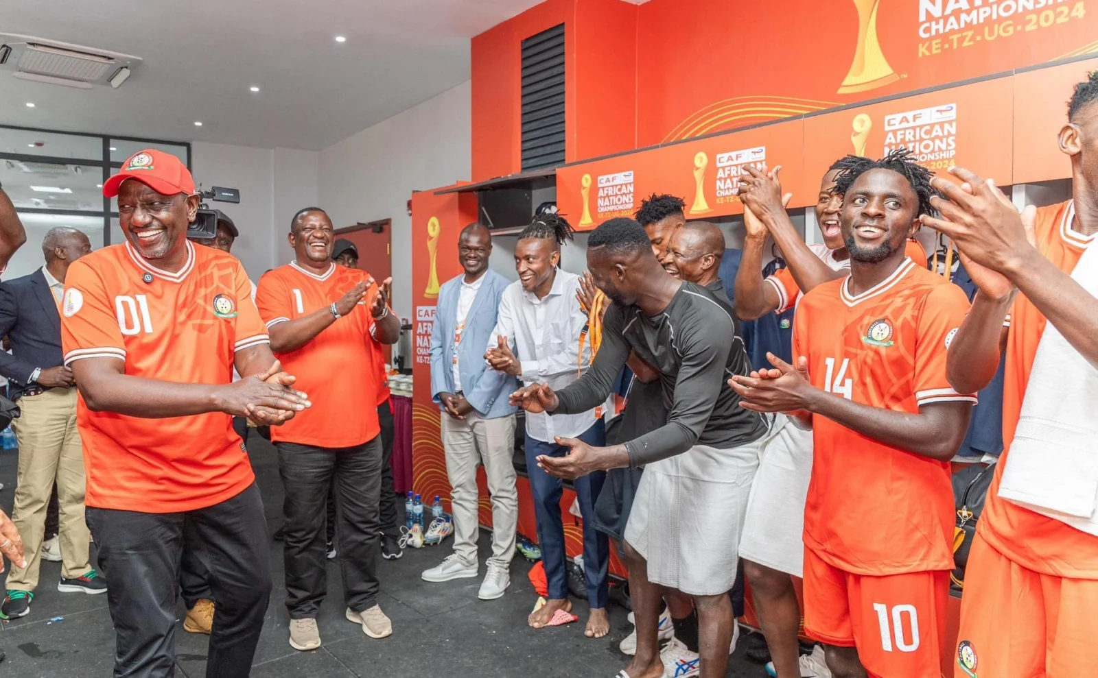 ”Thanks for supporting the team during CHAN,” – Farouk Shikhalo to President Ruto