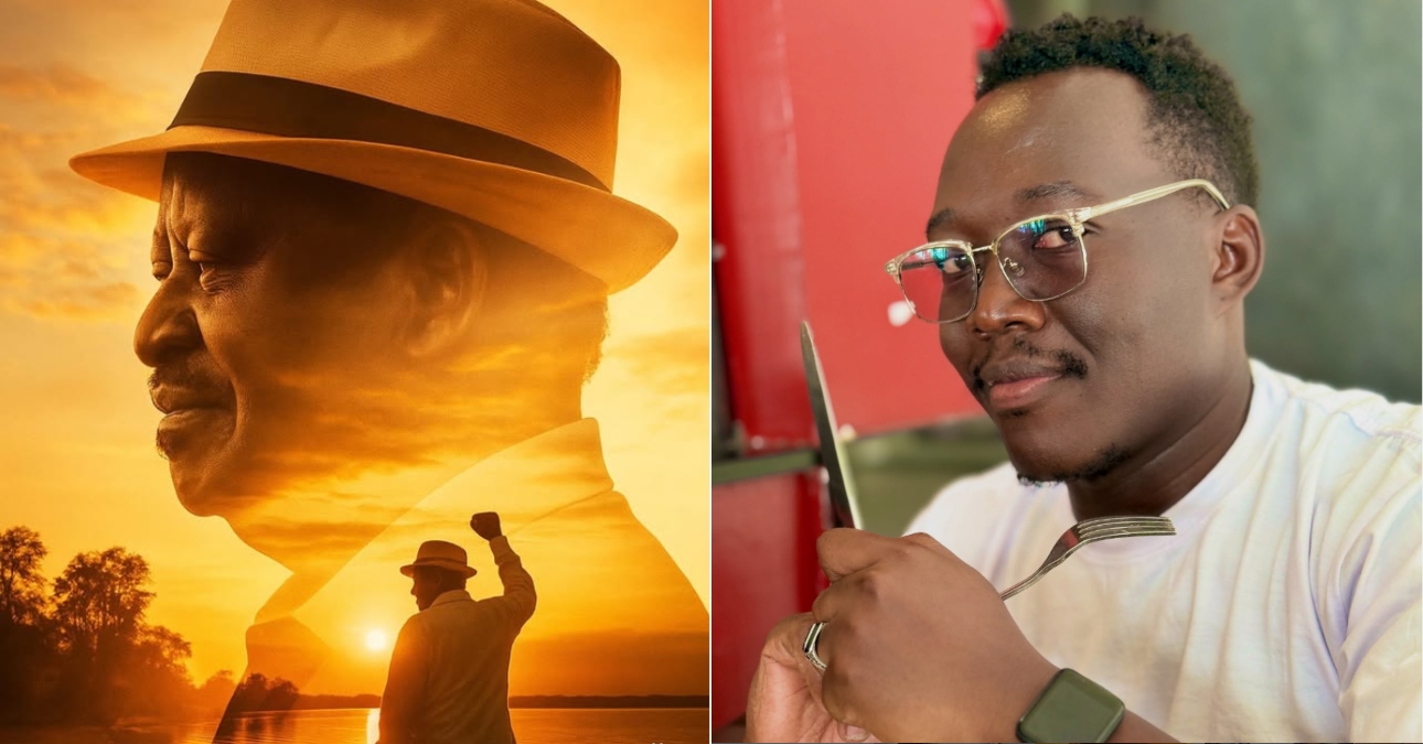 Viral Raila Odinga memorial art is now copyrighted