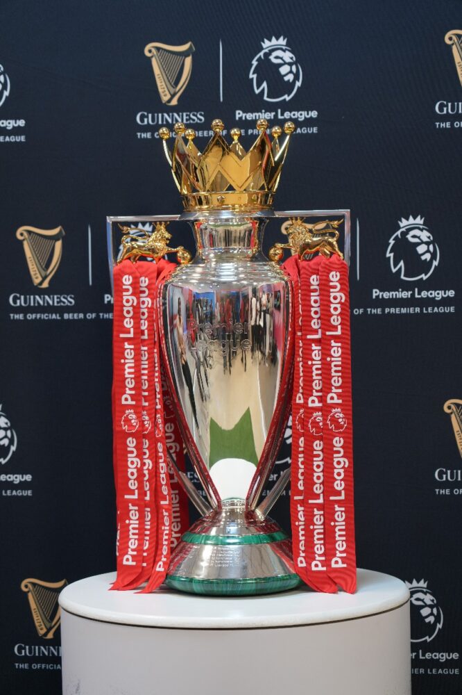 In photos: Cape Media hosts iconic EPL trophy as football fever grips Kenya