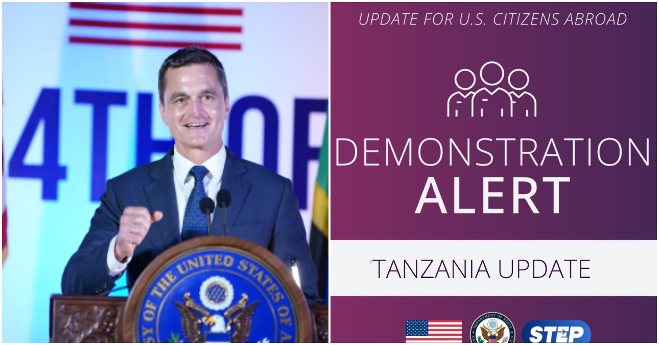 US Embassy urges staff to shelter as protests erupt across Tanzania during election day