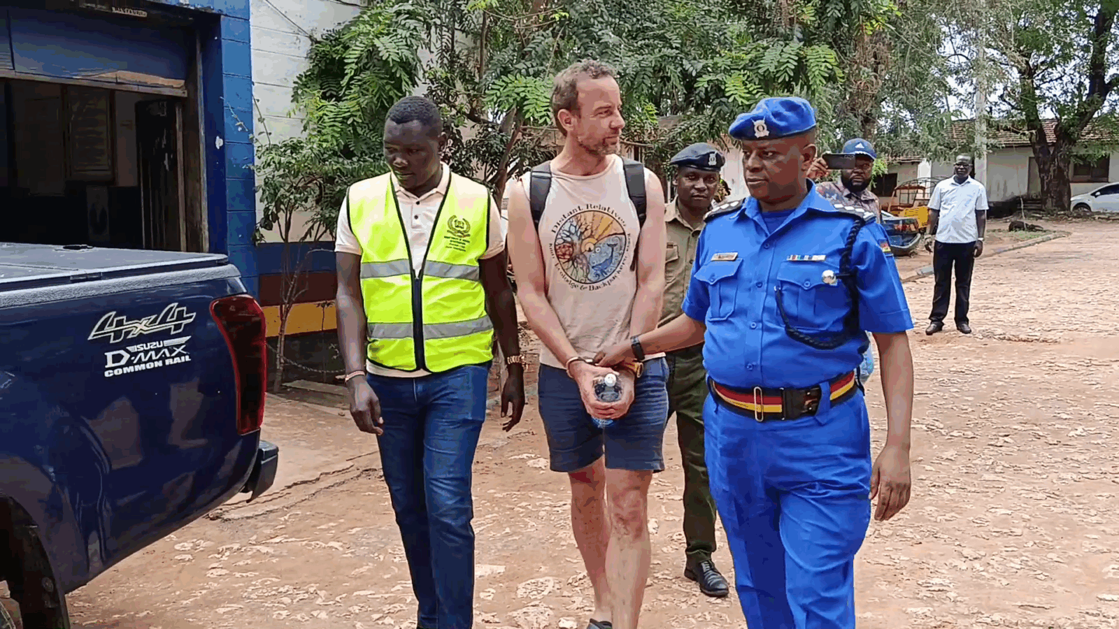 Dutch national faces deportation after spitting on Police in Diani