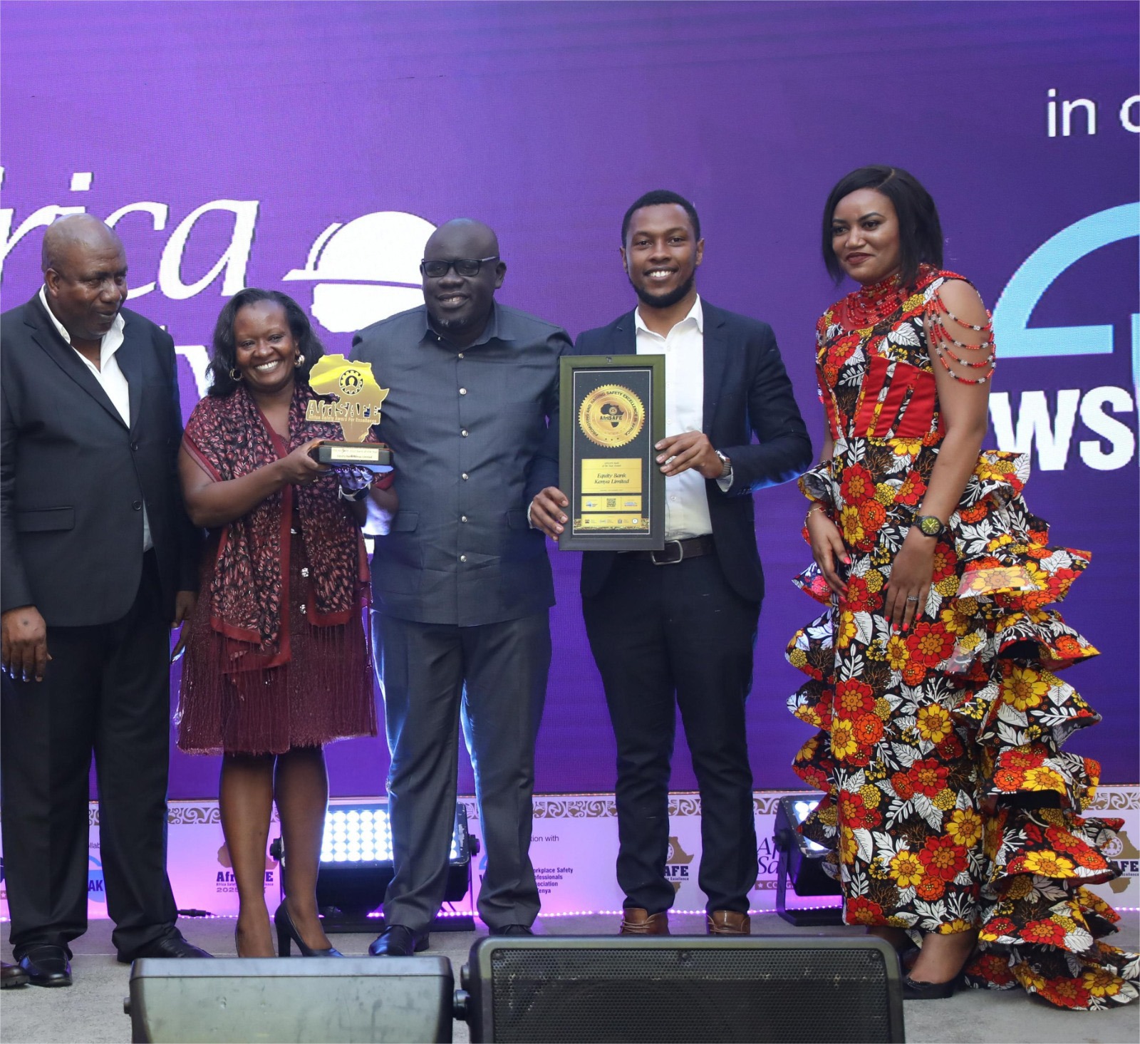 Equity Bank wins AfriSAFE 2025 Bank of the Year Award