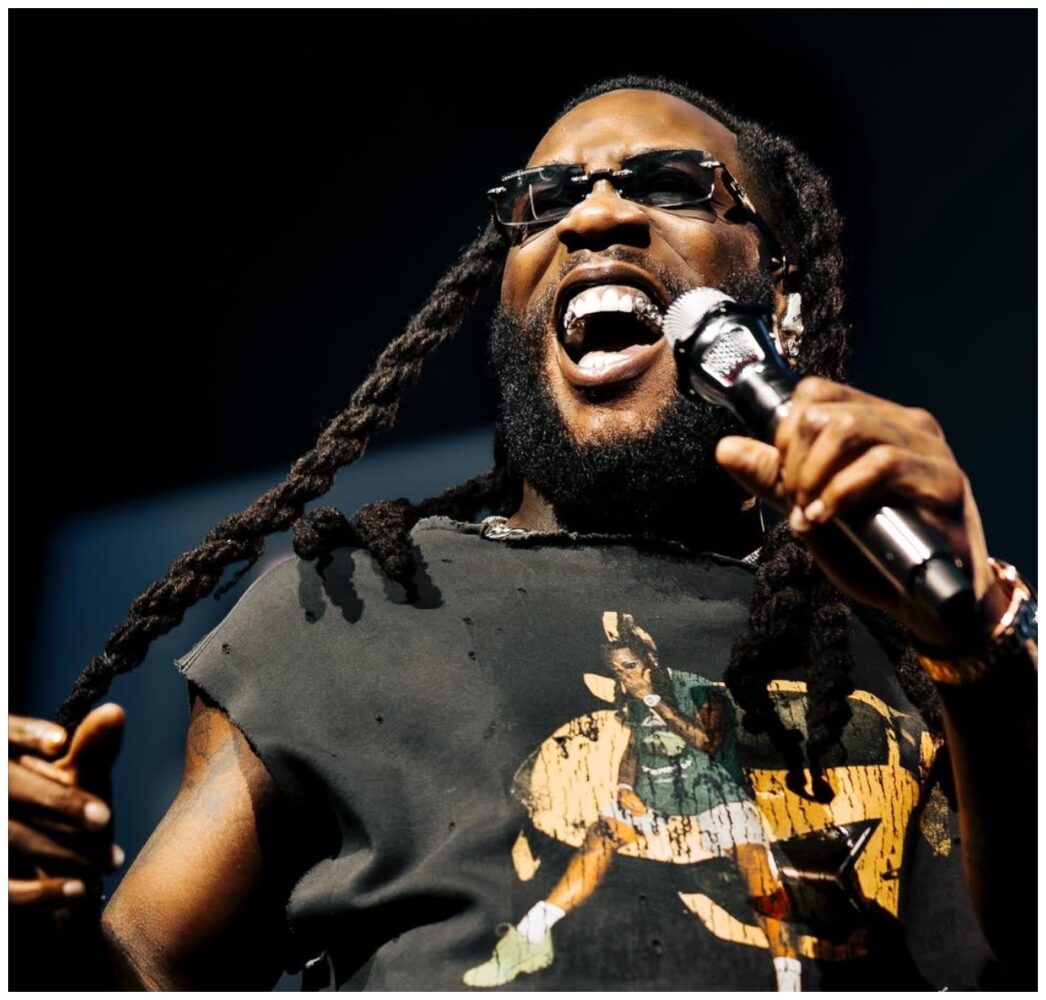 Footage emerges of Burna Boy refunding a fan and asking them to leave his show