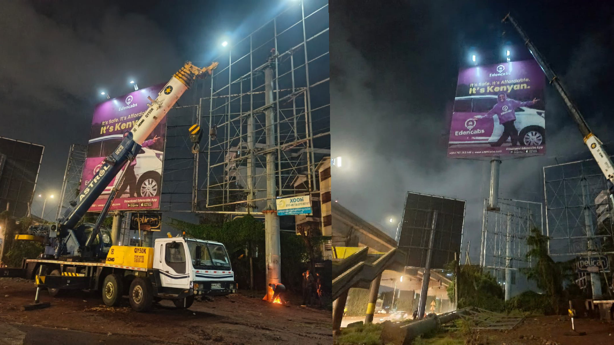 City Hall targets 100 illegal billboards in major crackdown across Nairobi