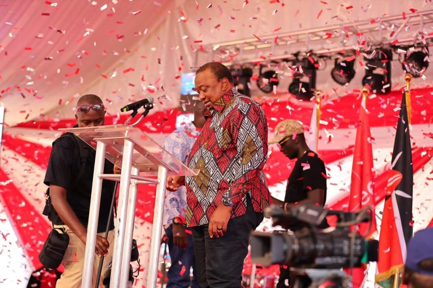 Uhuru Kenyatta cautions Jubilee party officials against attacking Rigathi Gachagua