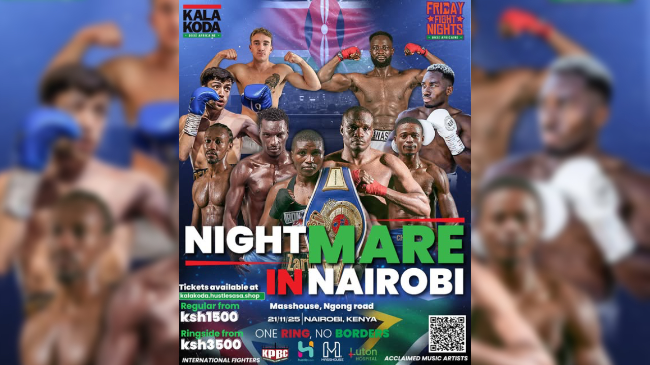Friday Fight Nights set to debut in Nairobi with ‘Nightmare in Nairobi’ Boxing spectacle