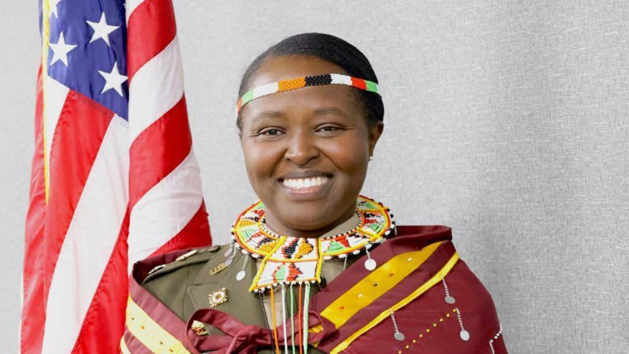 Kenyan-born U.S. Army Officer Silvia Jemutai promoted to Lieutenant Colonel in Virginia