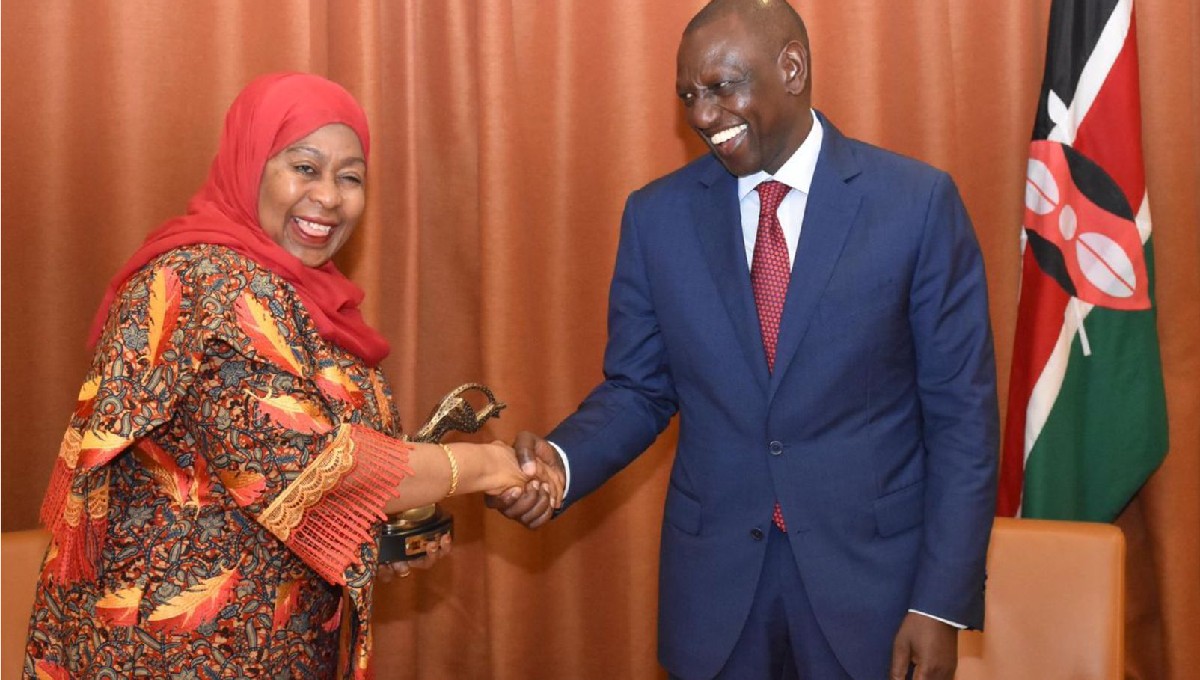 President Ruto congratulates Samia Suluhu on her re-election as Tanzanian President