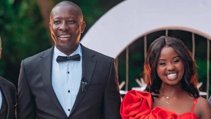 Actress Marya Okoth weds Jack Okula in a glamorous white ceremony