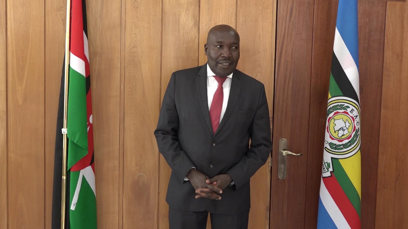 Principal Secretary for the Ministry of Water and Sanitation, Julius Korir.